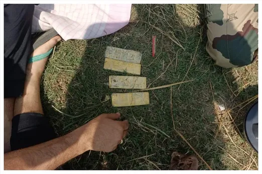 BIG ACHIEVEMENT BY BSF: 40 GOLD BISCUITS WORTH RS 2.57 CRORES RECOVERED FROM A POND