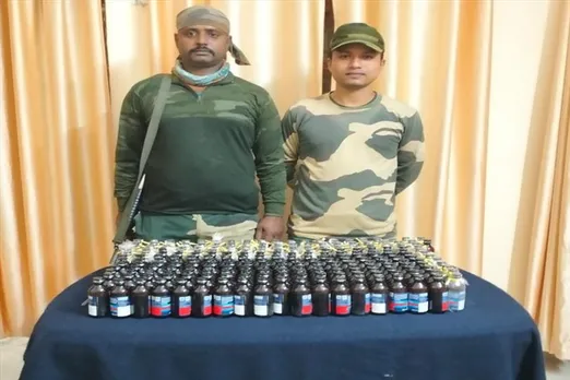 BSF seized phenesedyl going across the border to bangladesh