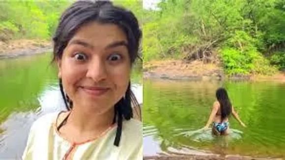 VIRAL: Taarak Mehta Ka Ooltah Chashmah fame Nidhi Bhanushali's latest selfie in deep-neckline top burns internet
