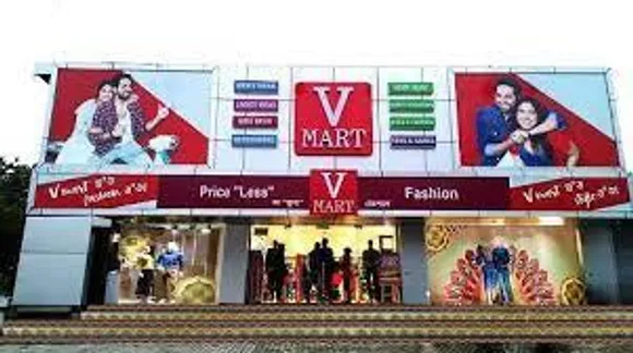 V-Mart Retail: Jul-Sep loss 141.4 mln rupees vs 189.6 mln loss