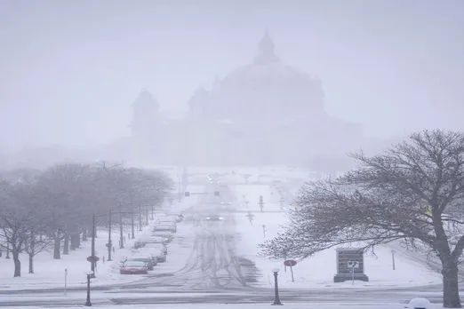 Winter storm enters America again, thousands of flights are cancelled