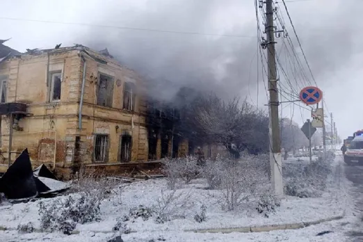 Shelling in Berestov village, Kupyansk, Ukraine, 1 injured