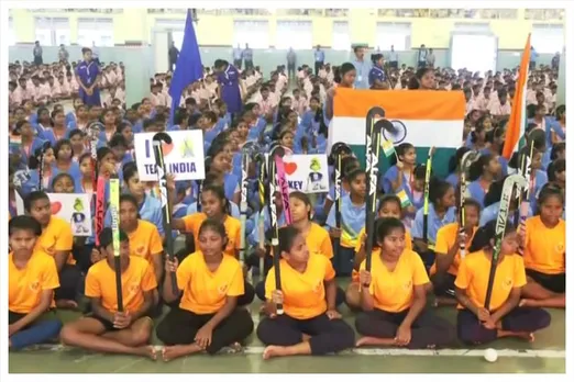 30,000 students send best wishes to Indian men's Hockey team