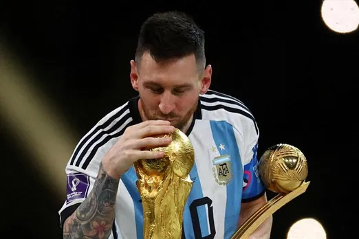 Messi's emotional message on social media