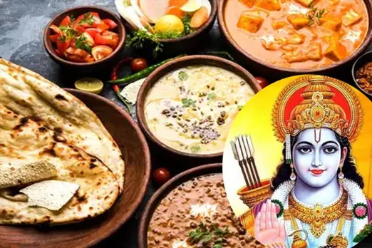 Make old vegetarian cuisine on Ram Navami