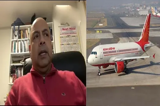 What happened on the Air India flight? The woman's co-passenger said