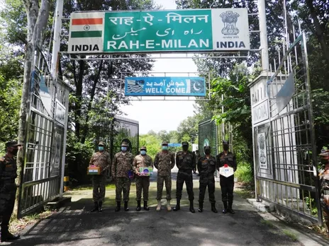 Indian army celebrates Pakistan's Independence Day