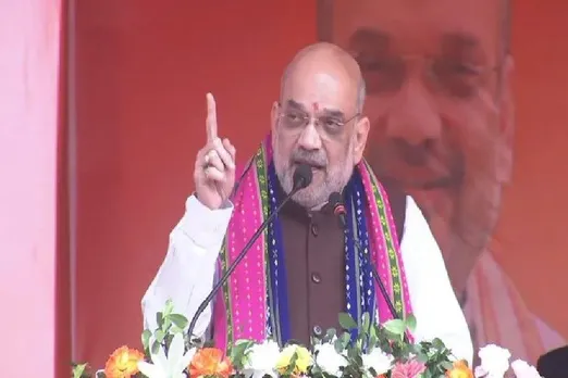 Amit Shah targets Congress and CPIM alliance in Tripura