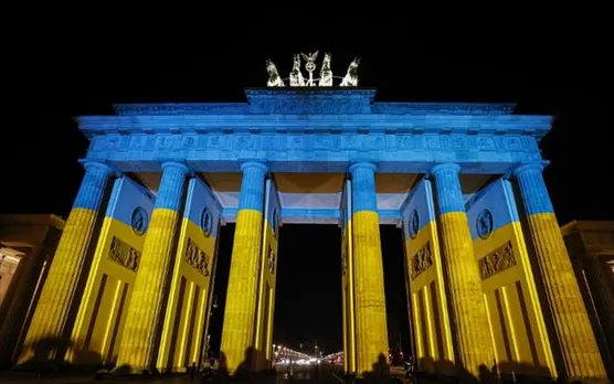 Blue-yellow is burning around the world in support of Ukraine