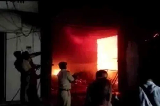 A terrible fire broke out in a hotel in Bihar's Muzaffarpur