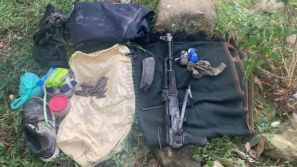 Arms, ammo recovered at encounter site Bhata Dhurian Nar