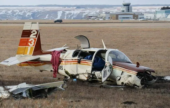 CANADA....1 DEAD ,AND ANOTHER CRITICALLY INJURED IN PLANE CRASH WEST OF CALGARY