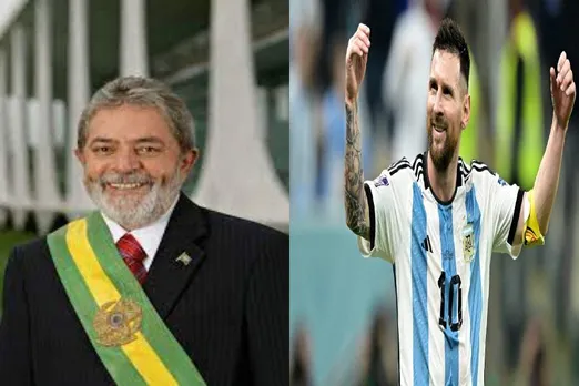 Brazilian president praises Messi's game