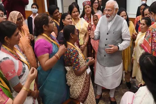 International Women's Day: PM Modi saluted women's power