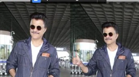 Anil Kapoor spotted at airport