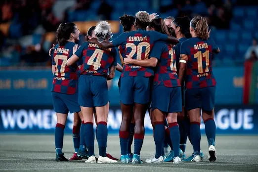 Women's Champion League; Barcelona VS Arsenal