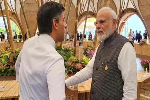 Prime Minister Narendra Modi met Rishi Sunak