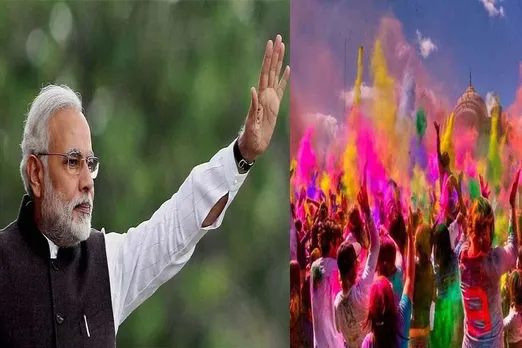 PM Modi wishes everyone a joyous and colourful Holi