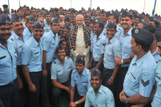PM Modi's greetings on Air Force Day