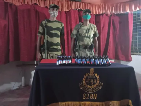 Border Security Force seized fish seeds and cigarettes worth Rs 5 lakh in the border area