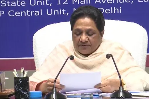 What does Mayawati say about the list of candidates?
