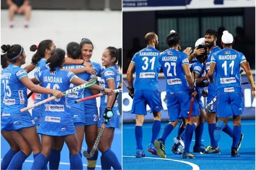 Indian Men’s and Women’s hockey team achieved their highest ever FIH world rankings