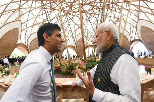 UK PM Rishi Sunak held a meeting with PM Modi today