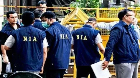 NIA conducted raids at various places in J & K