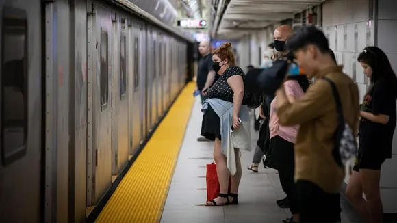 CANADA... ARREST MADE IN CONNECTION WITH A WOMAN BEING PUSHED ONTO THE SUBWAY TRACKS IN TORONTO