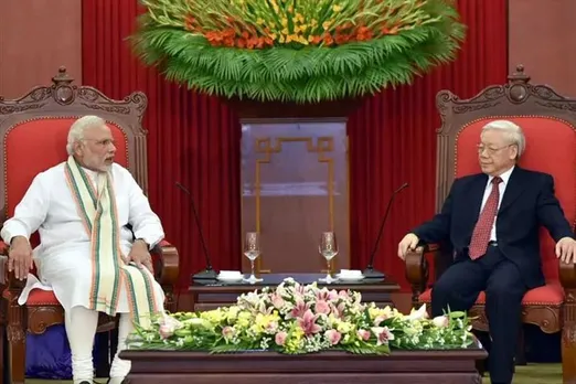 The General Secretary of the Communist Party of Vietnam spoke PM Modi over the telephone