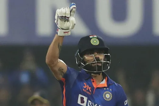 What did Virat say after hitting the century?