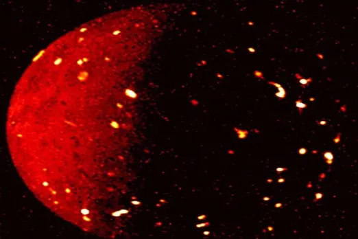 NASA shares photo of Red-Hot Lava on Jupiter's Moon