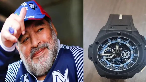 Maradona's stolen Hublot watch recovered by Assam Police