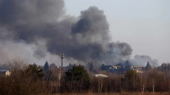 Russian missile strikes Lviv Airport!