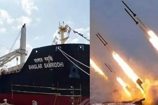 1 dead in rocket attack on ship