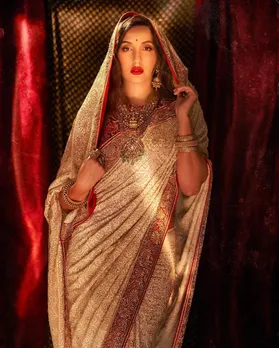 Nora Fatehi catches the eye in royal look