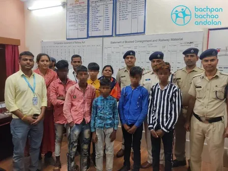 Jaipur's RPF takes part in 'Bachpan Bachao Bachao Andolan'