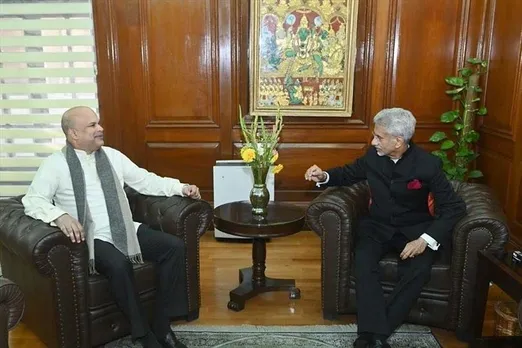 Dr. S. Jaishankar met Sri Lankan High Commissioner to India Milinda Moragoda