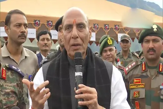 Our country is safe in the hands of our armed forces: Rajnath Singh