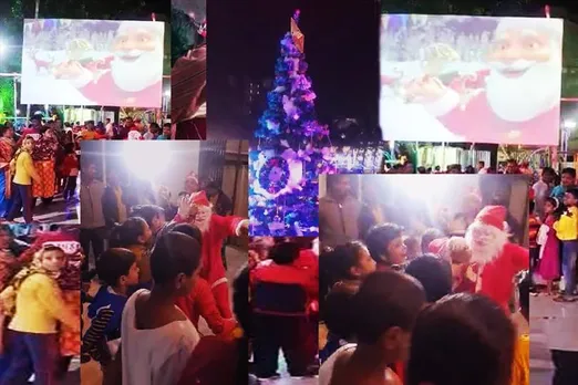 Cultural program with children on Christmas night