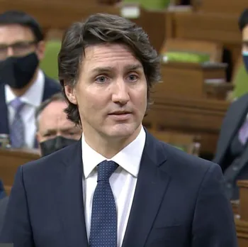 TRUDEAU ACCUSES PROTESTORS OF BLOCKADING DEMOCRACY DURING COMMONS DEBATE...Says " It Has To Stop".
