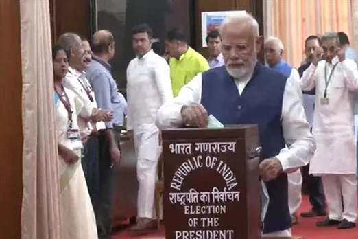 Prime Minister Modi, Congress MP Manmohan Singh, others cast their votes