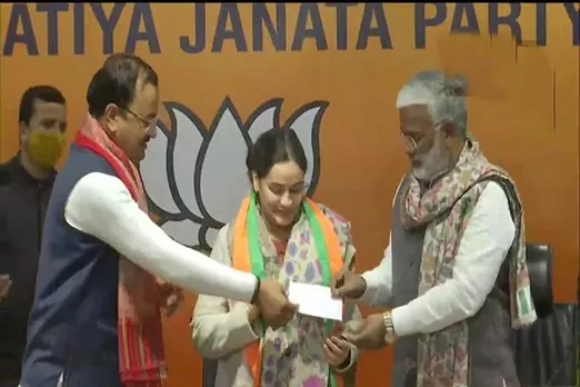 Mulayam Singh Yadav's daughter-in-law joined BJP today