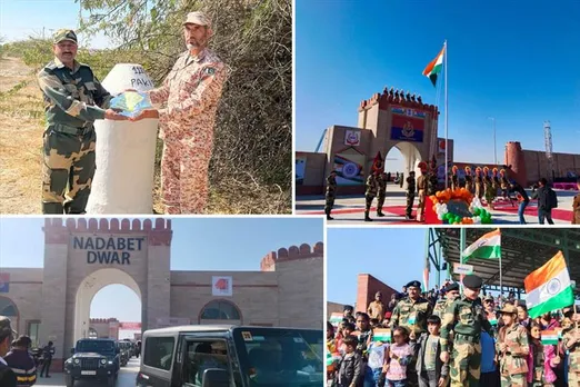 BSF exchanged sweets with Pakistan Rangers on Republic Day