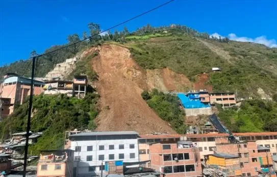 8 killed in landslide in southern Peru