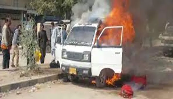 4 teachers injured in firing on school van in Pakistan