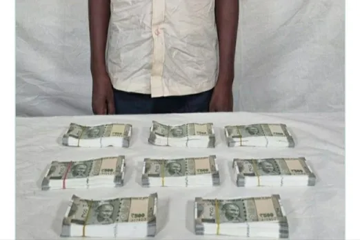 STF arrested smuggler with fake Indian currency notes worth Rs 4 lakh