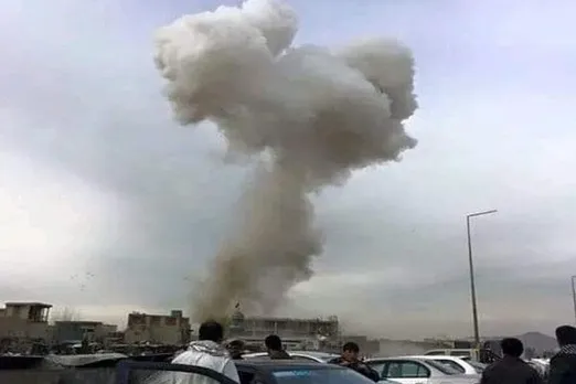 Afganistan: Explosion at Kabul military airport today