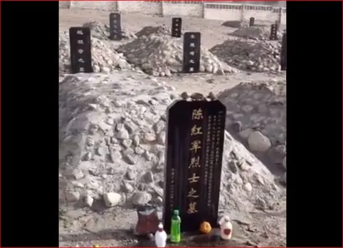 A leaked video from China shows graves of PLA soldiers died in Galwan clash