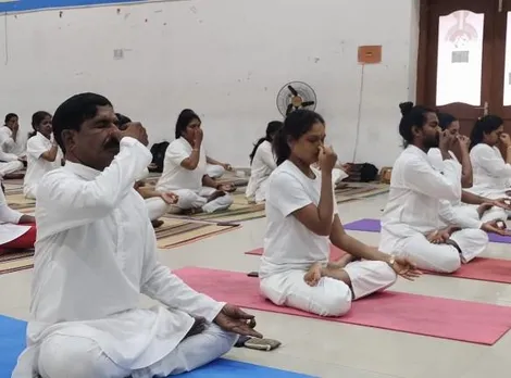 REPORT OF THE INTERNATIONAL DAY OF YOGA PROGRAMMES AT MAHER